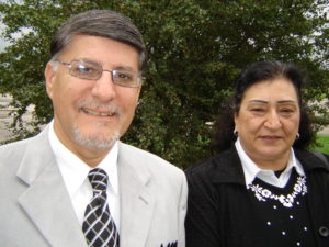 Rev. Naim Khoury and his wife Elvira